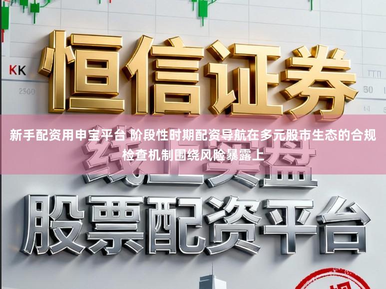 新手配资用申宝平台 阶段性时期配资导航在多元股市生态的合规检查机制围绕风险暴露上