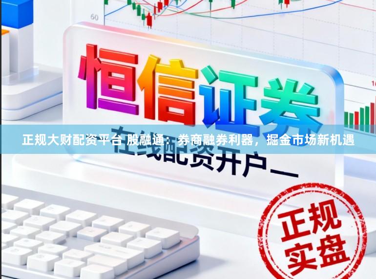 正规大财配资平台 股融通：券商融券利器，掘金市场新机遇